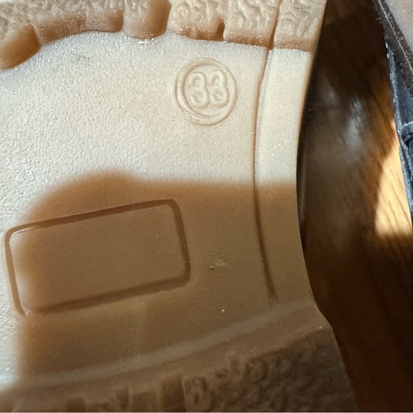 Zara Black Dress Shoes Paraboot Loafers Lace Up Boys Size 33/2 - Picture 11 of 11